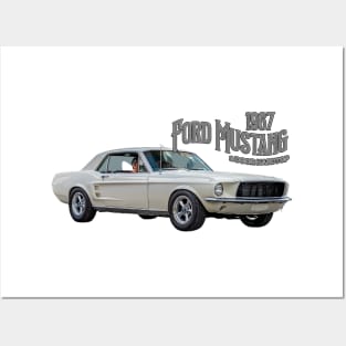 1967 Ford Mustang 2 Door Hardtop Posters and Art